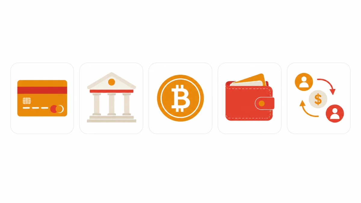 Trevonaro — metodi di deposito e pagamento